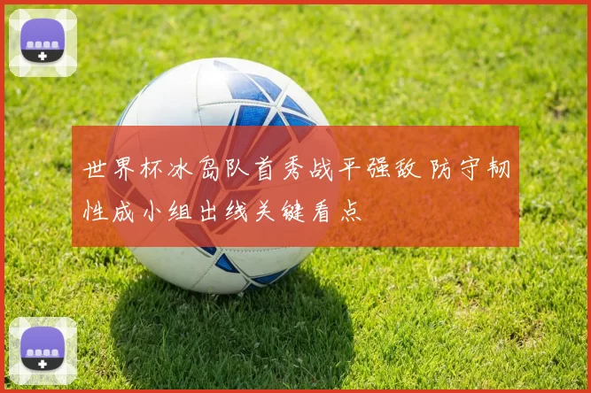 世界杯冰岛队首秀战平强敌 防守韧性成小组出线关键看点